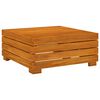 vidaXL Salon de jardin 4 pcs avec coussins Bois d'acacia solide