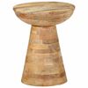 vidaXL Table d'appoint &Oslash;37x45 cm bois de manguier massif