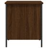 vidaXL Banc de rangement ch&ecirc;ne marron 40x42,5x50 cm bois d'ing&eacute;nierie