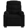 vidaXL Fauteuil inclinable &eacute;lectrique noir tissu