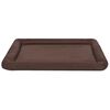 vidaXL Matelas pour chiens Taille L Marron