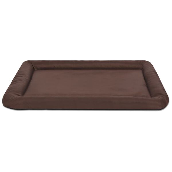 vidaXL Matelas pour chiens Taille L Marron