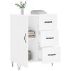 vidaXL Buffet blanc 69,5x34x90 cm bois d'ing&eacute;nierie