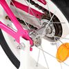 vidaXL Vélo pour enfants 14 pouces Noir et rose