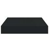 vidaXL &Eacute;tag&egrave;re flottante murale noir 23x23,5x3,8 cm MDF