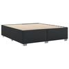 vidaXL Cadre de lit sans matelas noir 200x200 cm similicuir