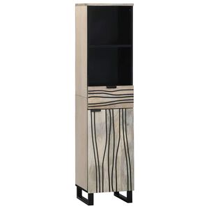 vidaXL Armoire de salle de bain Blanc 38 x 33 x 160 cm