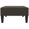 vidaXL Repose-pied Gris fonc&eacute; 78x56x32 cm Velours