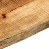 vidaXL Dessus de table 140x30x3,8 cm bord vif bois massif manguier bru
