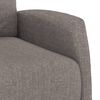 vidaXL Fauteuil Taupe Tissu