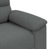 vidaXL Fauteuil gris fonc&eacute; 100x81x84 cm tissu