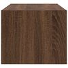 vidaXL Meuble TV 2 pcs ch&ecirc;ne marron 60x31x25,5 cm bois d'ing&eacute;nierie