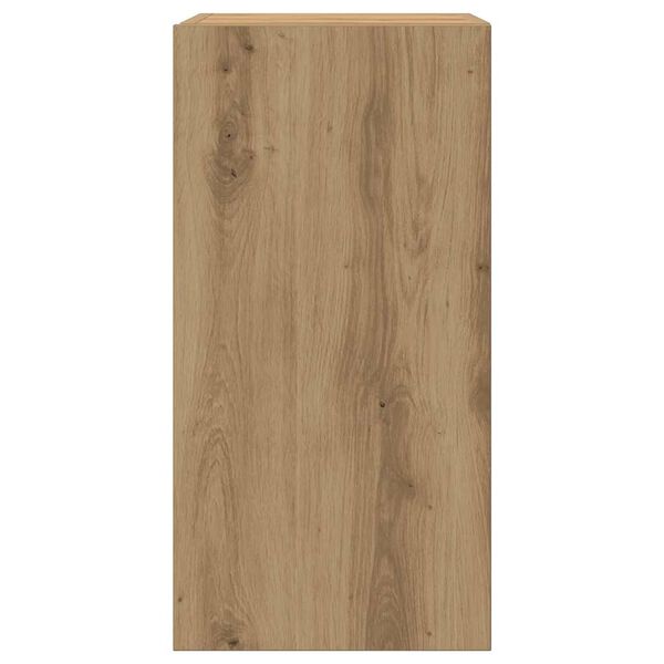 vidaXL Meubles TV 2 pcs ch&ecirc;ne artisanal 30,5x30x60cm bois d'ing&eacute;nierie