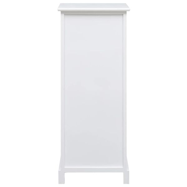 vidaXL Armoire latérale 35x30x90 cm Bois de Paulownia