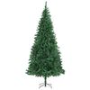 vidaXL Sapin de No&euml;l artificiel Vert 300 cm PVC, m&eacute;tal et plastique