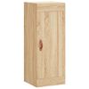vidaXL Buffet haut Ch&ecirc;ne sonoma 34,5x34x180 cm Bois d'ing&eacute;nierie