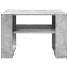 vidaXL Table basse Gris b&eacute;ton 66 x 53 x 45 cm Bois d'ing&eacute;nierie