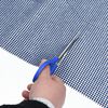 vidaXL Tapis de tente bleu 4x2 m