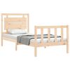 vidaXL Cadre de lit sans matelas 100x200 cm bois massif de pin