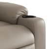 vidaXL Fauteuil inclinable Cappuccino Similicuir