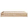 vidaXL Cadre de lit sans matelas 140x200 cm bois massif de pin