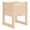 vidaXL Jardinières 2 pcs 40x40x52,5 cm Bois massif de pin