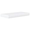 vidaXL Cadre de lit d'angle avec matelas Rose 90 x 190 cm Velours