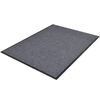 vidaXL Tapis d'entrée gris 90 x 60 cm PVC
