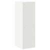 vidaXL Cabinet de Dossier avec tiroir 2 pcs Blanc 44 x 50 x 139 cm