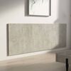 vidaXL Tête de lit murale Gris béton 240x1,5x80 cm Bois d'ingénierie