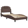 vidaXL Cadre de lit Viana sans matelas marron 90x190 cm similicuir