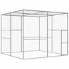 vidaXL Cage pour chat 3x3x2,5 m Acier galvanis&eacute;