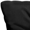 vidaXL Coussin pour balancelle Noir et gris 120 cm Tissu