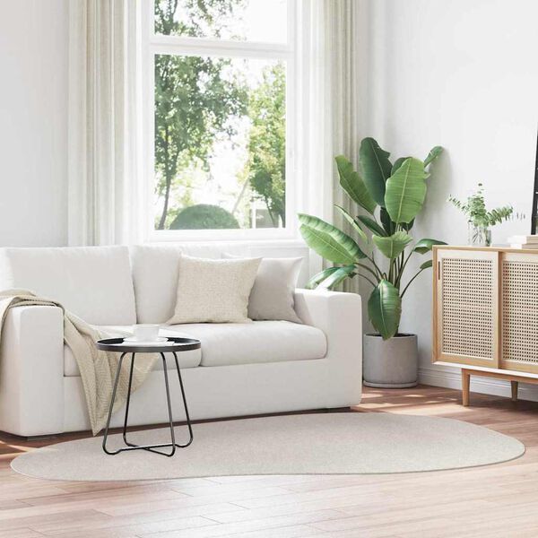 vidaXL Tapis de surface HUARTE Couleur sable 160 x 230 cm Polyester