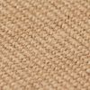vidaXL Tapis en jute avec support en latex 120x180 cm Naturel