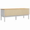 vidaXL Banc de couloir FLORO Blanc 115 x 40 x 45 cm Bois de Pin Massif