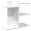 vidaXL Organisateur de bureau blanc 42x21,5x42 cm bois d'ing&eacute;nierie