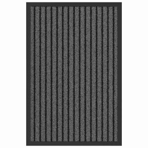 vidaXL Tapis d'entr&eacute;e Noir 40 x 60 cm Polypropyl&egrave;ne