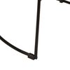 vidaXL Tabourets de bar lot de 2 noir 49x43x103cm bois manguier massif