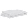 vidaXL Prot&egrave;ge-matelas blanc 90x220 cm imperm&eacute;able