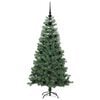 vidaXL Sapin de No&euml;l avec 150 LED avec support Vert 120 cm PVC