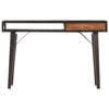 vidaXL Table console 118x35x76 cm Bois de récupération massif