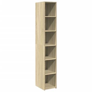 vidaXL Buffet haut ch&ecirc;ne sonoma 30x41x185 cm bois d'ing&eacute;nierie