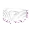 vidaXL Salon de jardin 5 pcs avec coussins Bois de teck solide