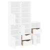 vidaXL Armoires latérales 5 pcs ODDA blanc 40x24x79 cm bois massif pin