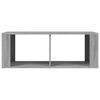 vidaXL Table basse Sonoma gris 100x50x36 cm Bois d'ing&eacute;nierie