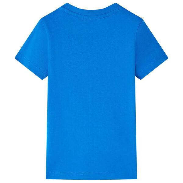T-shirt pour enfants bleu vif 128