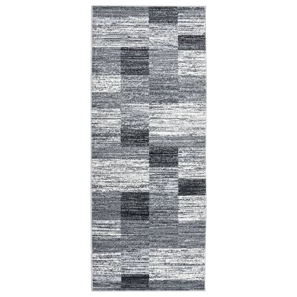 vidaXL Tapis BCF Gris 100x250 cm