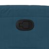 vidaXL Fauteuil inclinable bleu velours