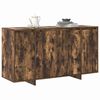 vidaXL Buffet Ch&ecirc;ne fum&eacute; 135 x 41 x 75 cm Bois d'ing&eacute;nierie